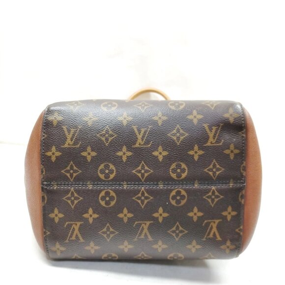 Louis Vuitton Fold Tote MM Brown Monogram Hand Bag mon-1102-090325 - Picture 5 of 16